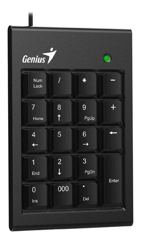 Teclado Numerico Genius Numpad 100 Usb Para Laptop 19 Tecla