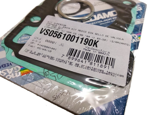 Imagen 7 de 9 de Kit Vedamotors Cg Titan 150 A 190 Invicta Competicion Full !