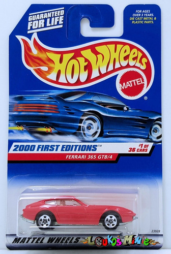 Hot Wheels Ferrari 365 Gtb/4 2000 First Editions #061