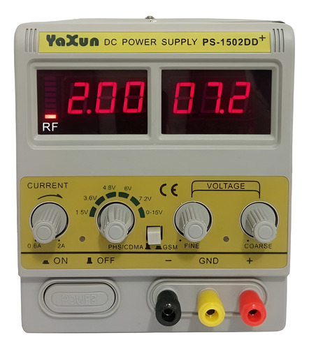 Fonte Bancada Assimétrica Yaxun 1502dd+ Com Cabo 110v