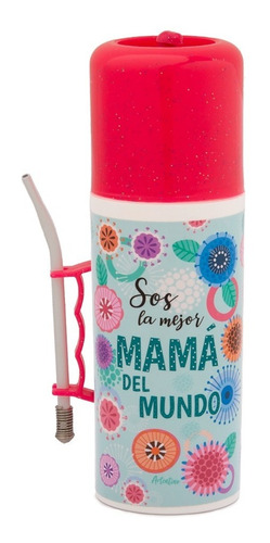Imagen 1 de 3 de Mate Termo Listo Autocebante Mamá Regalo Dia De La Madre