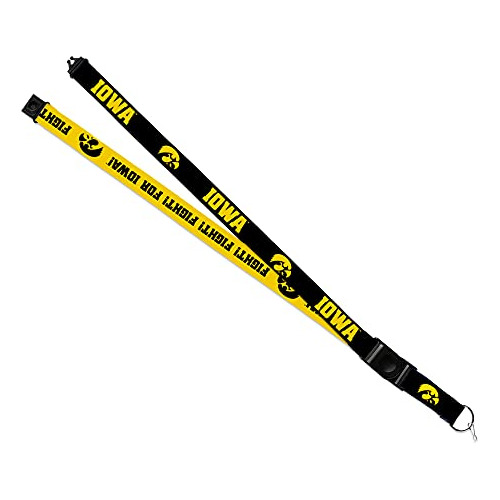 Iowa Hawkeyes Ncaa Officially Licensed Lanyard. Double ...