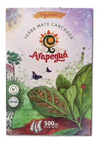 Yerba Mate Arapeguá Canchada Orgánica 500gr