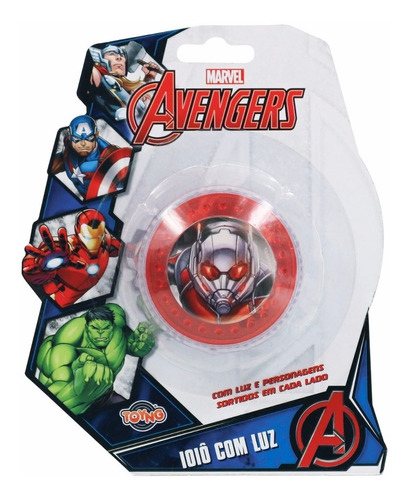 Ioiô Com Luz Vingadores / Avengers - Homem Formiga - Toyng