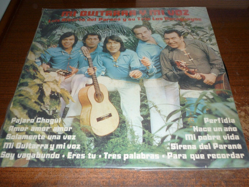 Luis Alberto Del Parana Mi Guitarra Y Mi Voz Vinilo Firmado