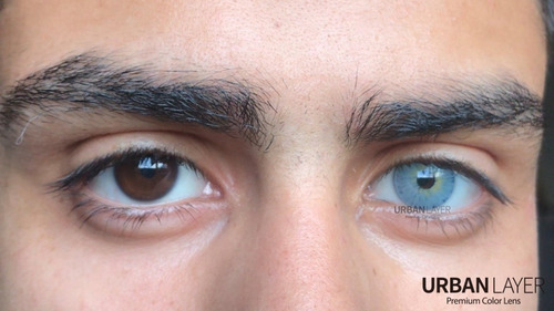 Imagen 7 de 10 de Urban Layer Gogh Light Blue Lentes De Contacto Anuales