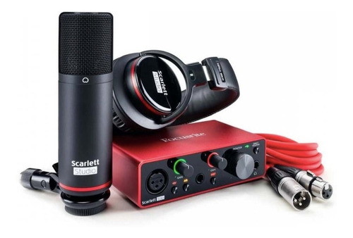 Focusrite Scarlett Solo Studio 3ra Gen Envio Inmediato !!