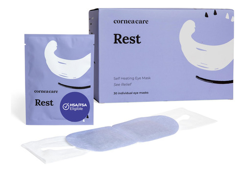Compresa Caliente Ocular Autocalentable Para Ojos Secos