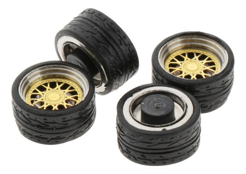 1:64 Modelos De Coche De Aleación De Goma Y Accesorios E2