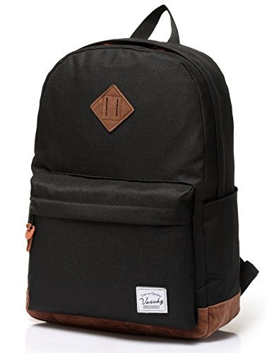 Mochila Vaschy Unisex Clásico / Negro