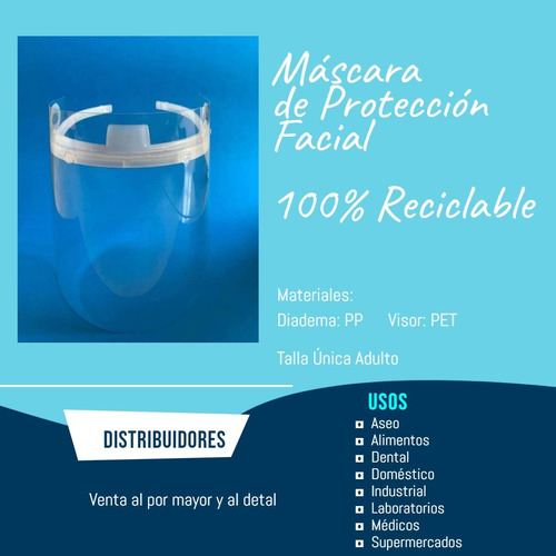 Máscara De Protección Facial