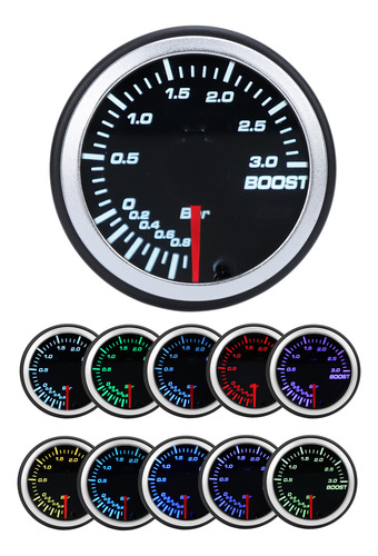 Medidor Turbo Boost De 2 Pulgadas Y 12 V, Medidor Turbo Boos