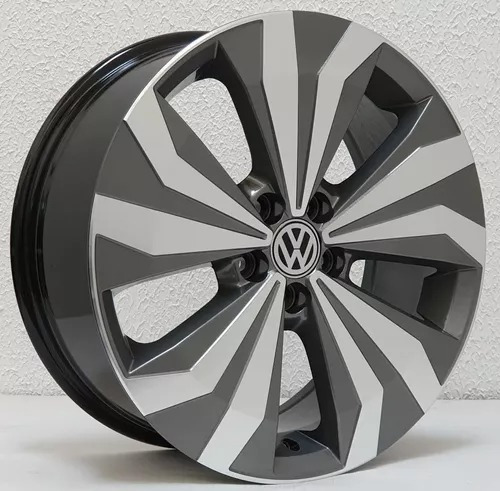 Roda De Liga Leve Aro 17 T-cross 2gp601025adm9 Original Vw