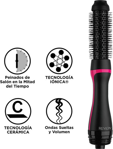 Revlon One-step Root Booster Cepillo Secador Y Voluminizador