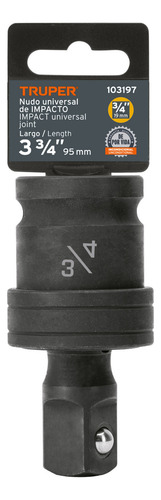 Nudo Universal Para Dados Cuadro 3/4 , Truper 103197
