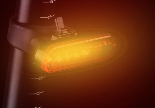 Luz Trasera Led Con Señal De Giro Para Bicicleta, Carga Usb,