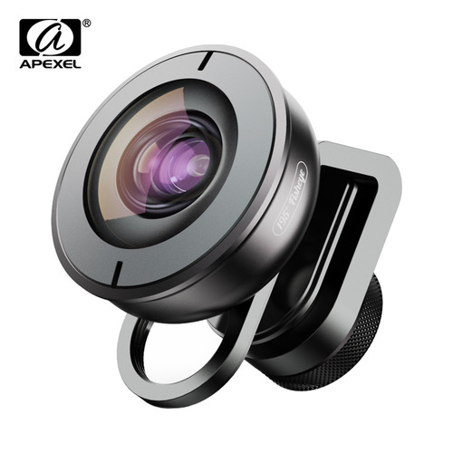 Lente Celular Ojo De Pez 195° Apexel Apl-hd5f / Tecnoshop