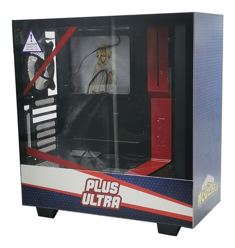 Gabinete Blue Capitan Nzxt H510i All Might Mt Mini Itx Micro