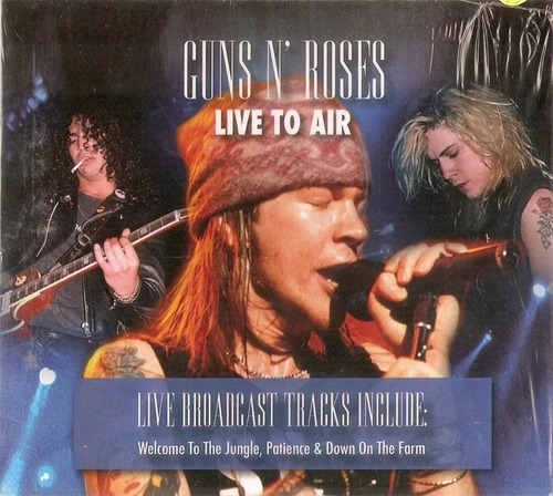 Cd Guns N Roses - Live To Air (novo/lacrado) Original Hard