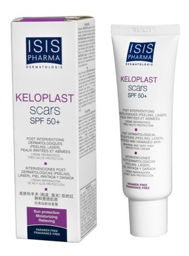 Crema Keloplast Scars Isis  Pharma Spf 50+