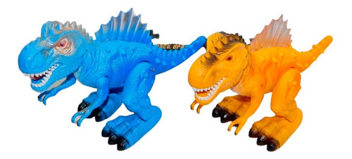 Rex Blue Dinosaurio Movimiento Juguete Luz  Jurassic World 