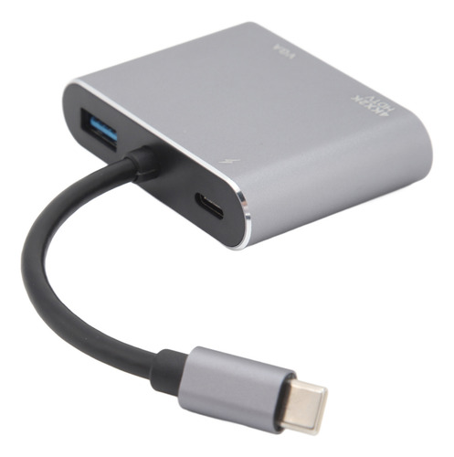 Adaptador Multiporta Tipo C 4 Em 1 Hub, Interface De Exibiçã