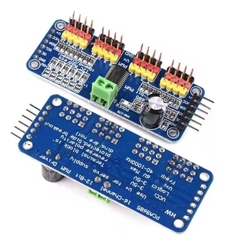 Pca9685 Controlador 16 Servos Arduino Y Raspberry Pi