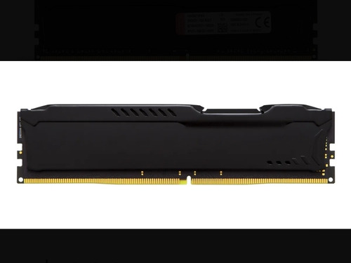 Imagem 3 de 3 de Memoria Ram Gamer 8gb Ddr4 Kingston Hyperx Fury 2400mhz