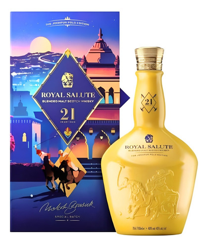 Whisky Royal Salute 21 Anos The Jodhpur Polo Edition 700ml