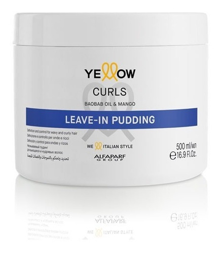 Crema Para Peinar Alfaparf Yellow Curls Leave-in Pudding