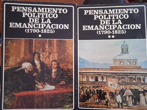 Pensamiento Político De La Emancipación Americana 2 Tomos