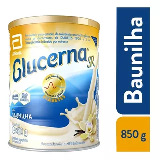 Glucerna Sr 850g Em Pó Sabor Baunilha