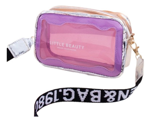 Bolso De Mensajero Transparente De Moda De Verano Para Mujer