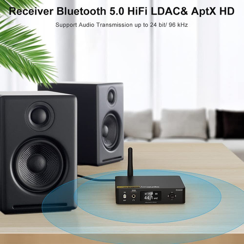 Receptor Bt 1mii Ds600 Decodificador Dac Ldac Hifi C/control