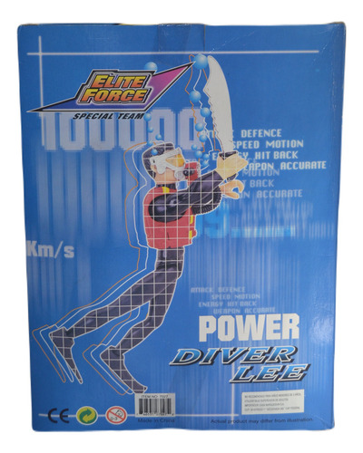 Figura Elite Force Temerario Action Man Max Steel 12 Pulgada