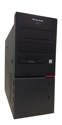 Imagem 4 de 6 de Computador + Monitor Cpu Lenovo Core 2 Duo 4gb Hd 320gb
