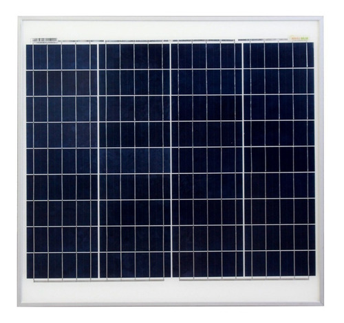 Panel Solar 50 Watts 12 V Policristalino 36 Celdas Grado A 