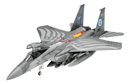 Kit Revell Model Set F-15e Strike Eagle 1/72 Completo 63841 Kit Revell Model Set F-15e Strike Eagle 1/72 Completo 63841