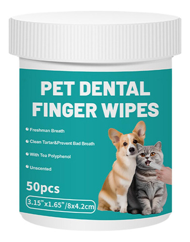 Toallitas Para Limpieza De Dientes De Mascotas Toallitas Par
