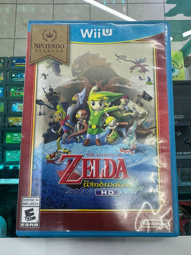 The Legend Of Zelda Windwaker Hd Nintendo Wii U Original