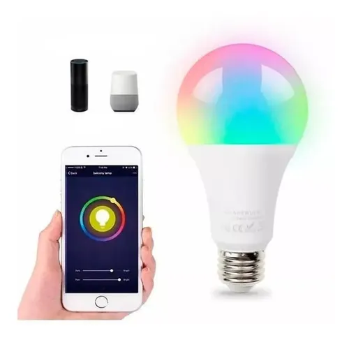 comprar Lampara Led Smart E27 Wifi Rgb 11w 1 Año De Garantía