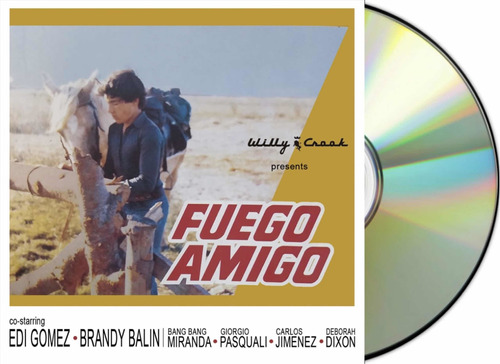 Willy Crook Fuego Amigo Cd Nuevo Sellado