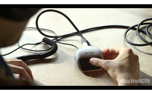 Interfase Digital Shure Mvi/a-ltg Xlr/plug Usb Cuo Color Plateado