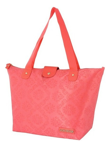 Bolsa Dobrável Essencial Ii Jacki Design Cor Rosa