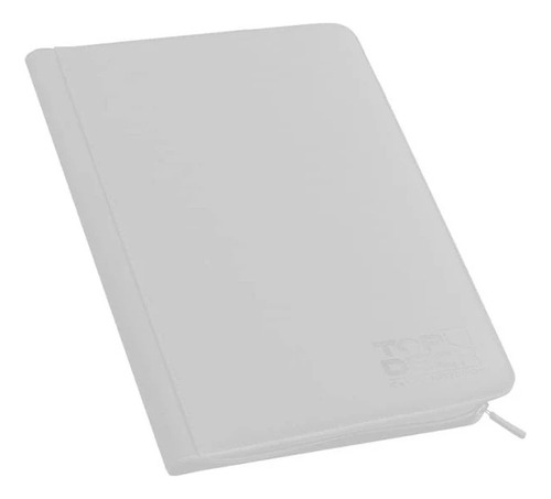 Carpeta Premium Binder Ecocuero Blanco 360 Espacios Top Deck