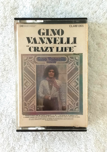 Gino Vannelli Cassette Cinta Crazy Life (Usado)