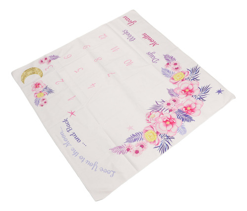 Manta Baby Monthly Milestone, Innovadora Y Decorativa