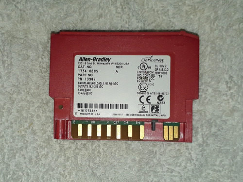 Tarjeta Allen Bradley 1734-ob8s Seria A