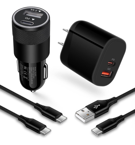 Kit De Cargador Rápido Usb C Para Pixel 7a/7 Pro/7/6 Pro/6a/