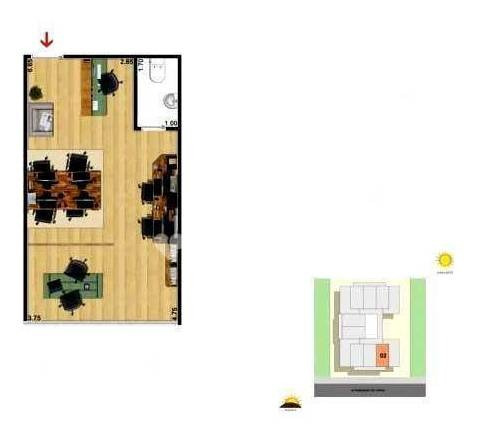 Imagem 1 de 8 de Sala À Venda, 25 M² Por R$ 130.000,00 - Centro - Itaboraí/rj - Sa1472